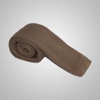 Light Brown Knit Tie