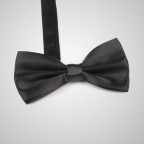 Shinny Black Bow Tie