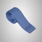 Sky Blue Knit Tie