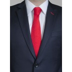 Cravate en laine Rouge