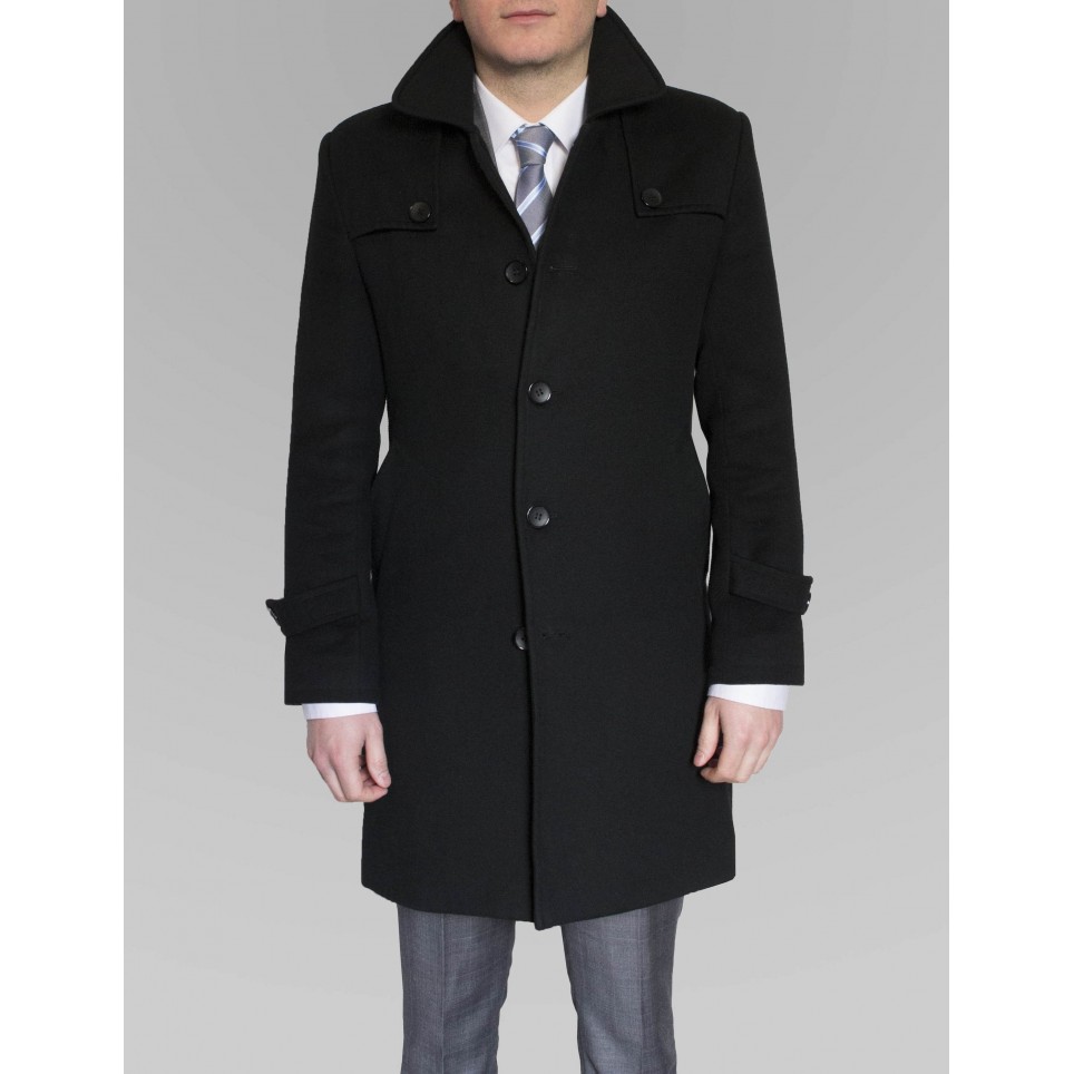 manteau cachemire long