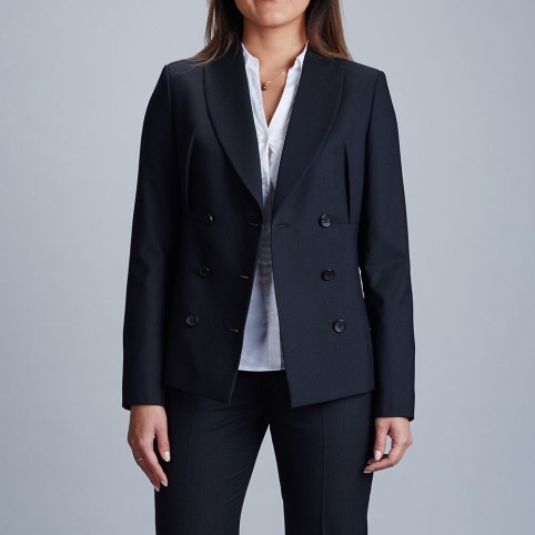 Tailleur sur-mesure Bleu Turquin