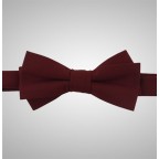 Burgundy Bow Tie