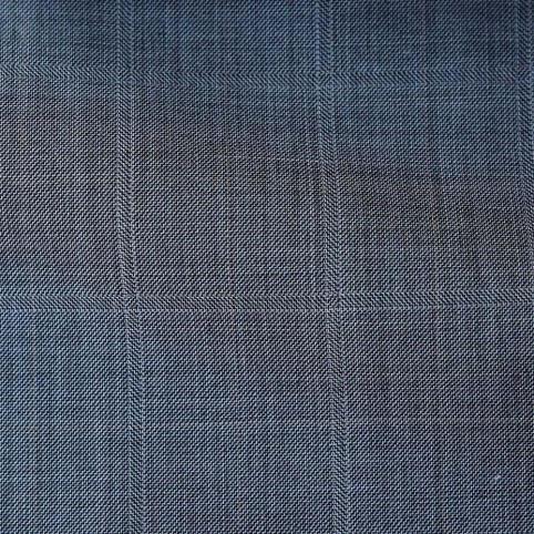 Grey Windowpane Suit