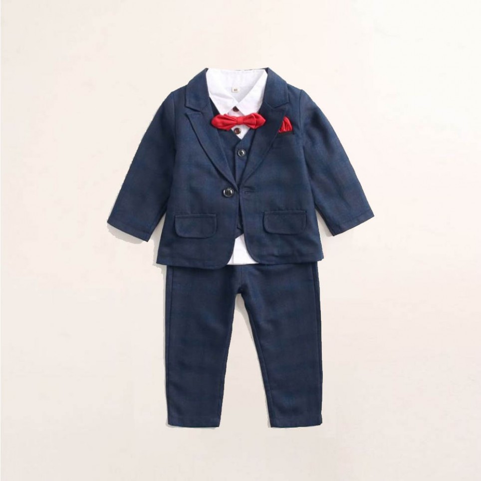 Navy blue hotsell infant suit