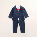 Navy Blue Baby Suit