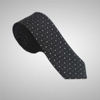 Dotted Black Tie