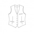 Tailor made waistcoat Luxe