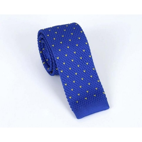 Chevron blue Tie