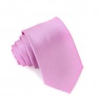 Cravate rose à motifs