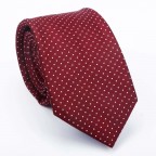 Dots Red Tie
