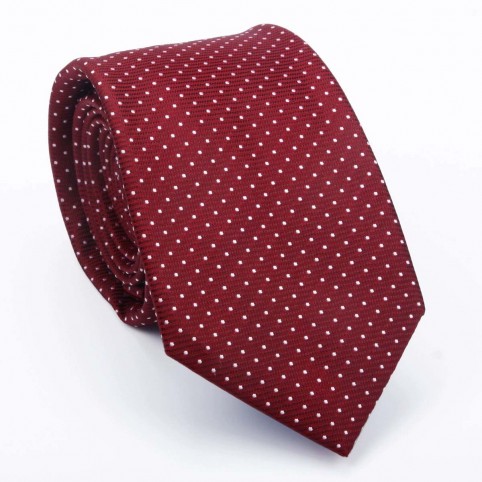 Dots Red Tie