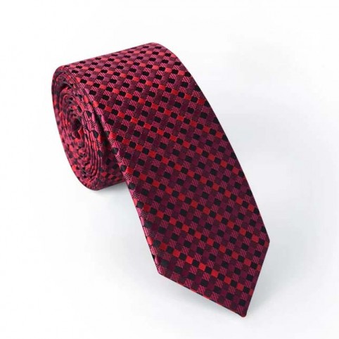 Cravate Rouge à rayure