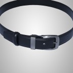 Ceinture en cuir noir