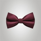 Red Pattern Bow Tie