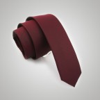 Slim Brick Red Tie