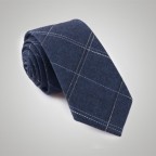 Blue Checked Tie