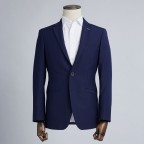 Costume sur-mesure : Uni Bleu