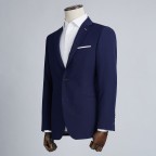 Costume sur-mesure : Uni Bleu