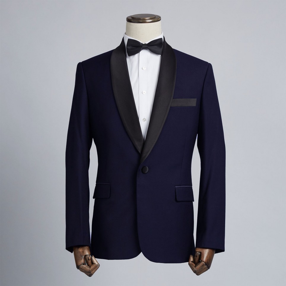 Tuxedo Châle Bleu nuit