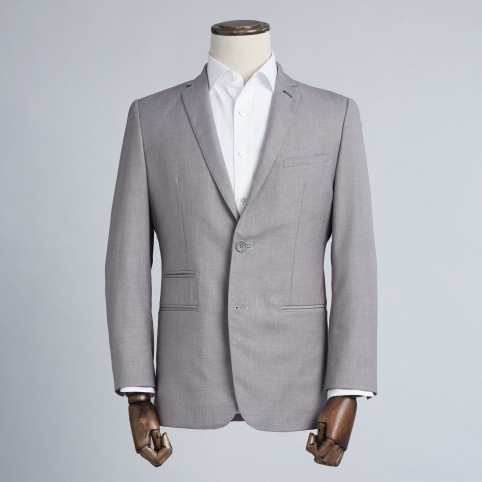 Costume sur-mesure Gris Perle