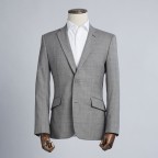 Premium Grey Fineline Suit