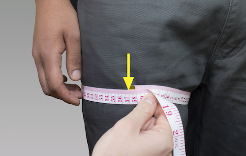 mesure de la cuisse
